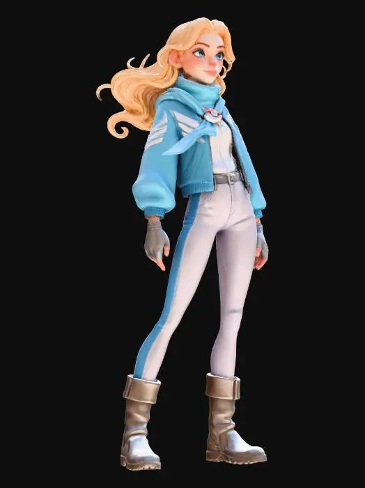 3D model for Winter Trainer