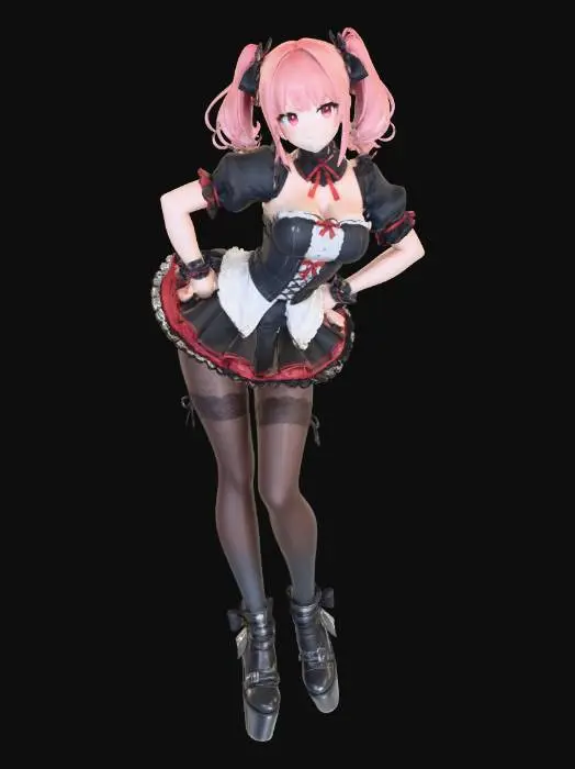 3D model for Maid of Spades