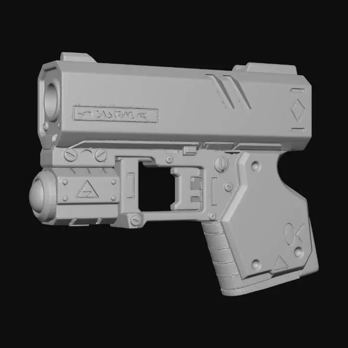 3D model for Laser Blaster Gun