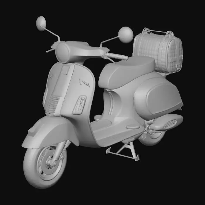 3D model for Green Retro Ride