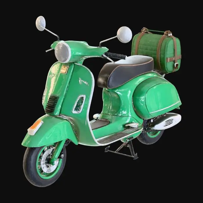 3D model for Green Retro Ride