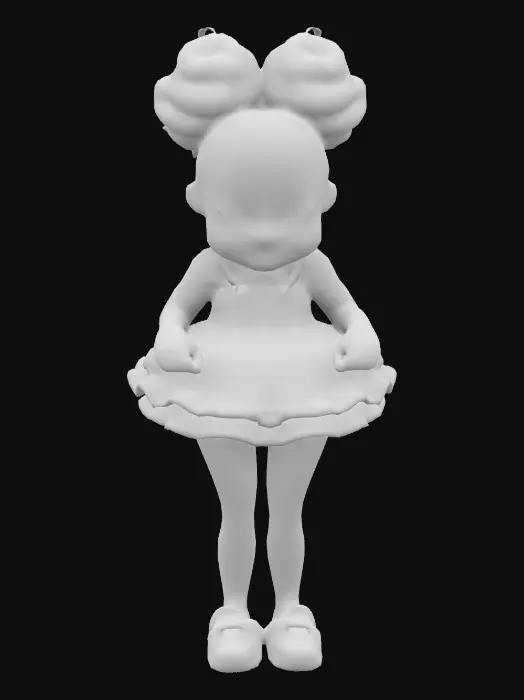 3D model for Tutu_Girl_with_Swim_R_0217191138_generate 2