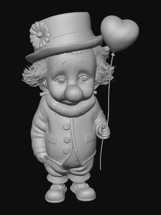 3D model for Heartfelt Clown