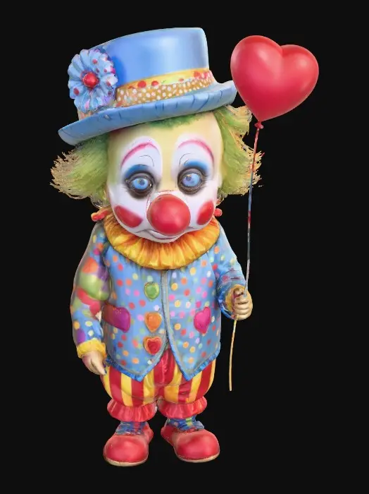3D model for Heartfelt Clown