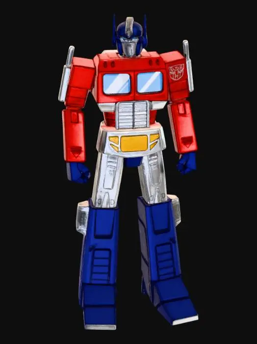3D model for Optimus Prime
