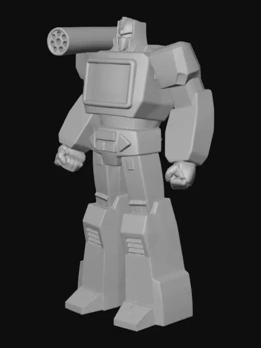3D model for Decepticon Soundwave