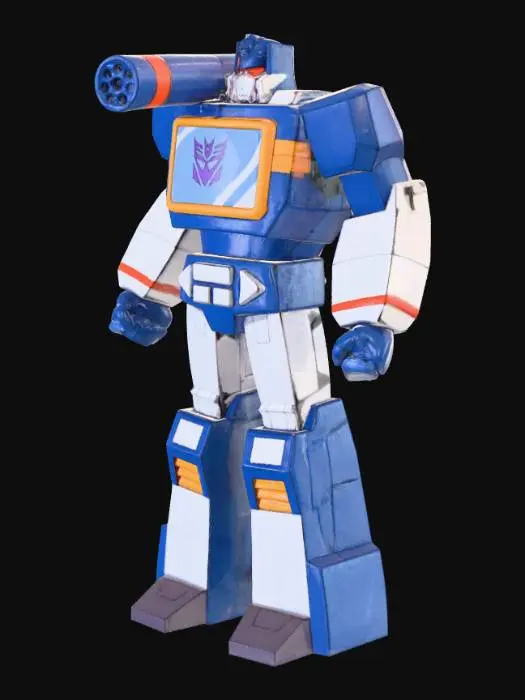 3D model for Decepticon Soundwave