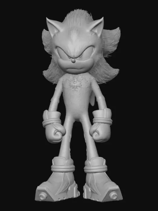 3D model for Shadow The Hedgehog