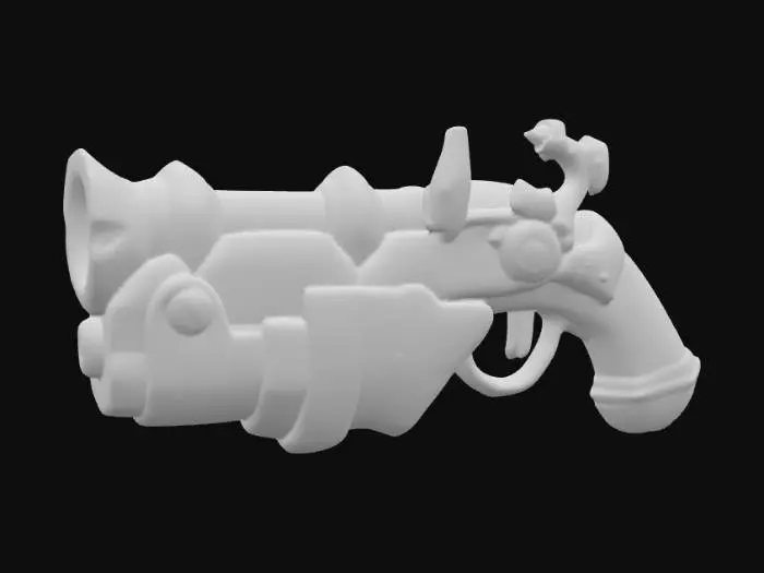 3D model for Blunderbuss Adventure
