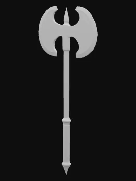 3D model for Battle Axe