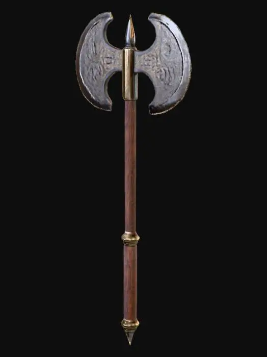 3D model for Battle Axe