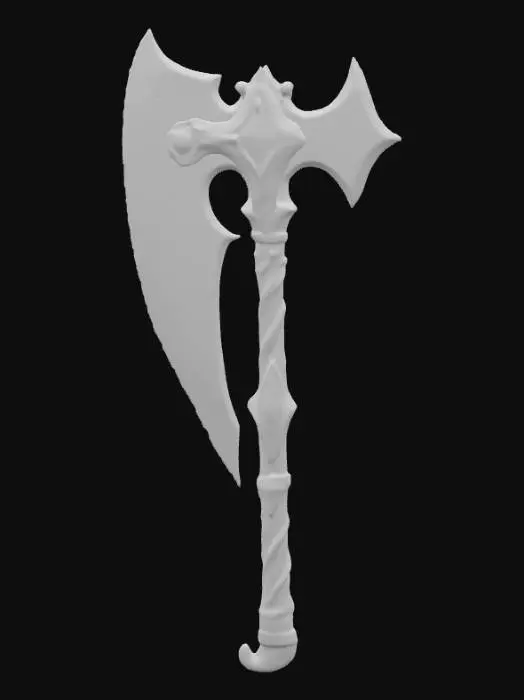 3D model for Enchanted Battle Axe