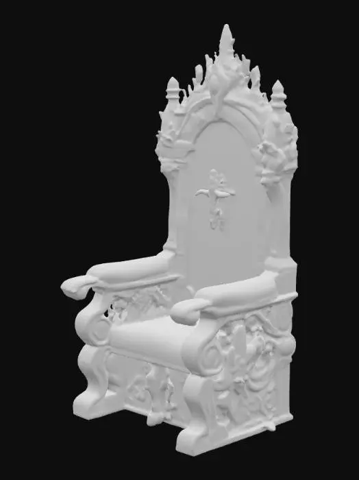 3D model for Majestic Throne Room