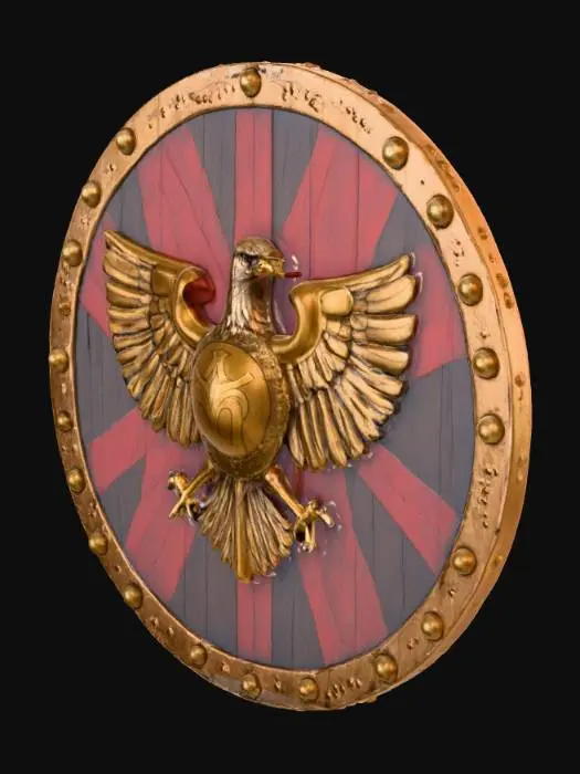 3D model for Roman-style soldier's shield
