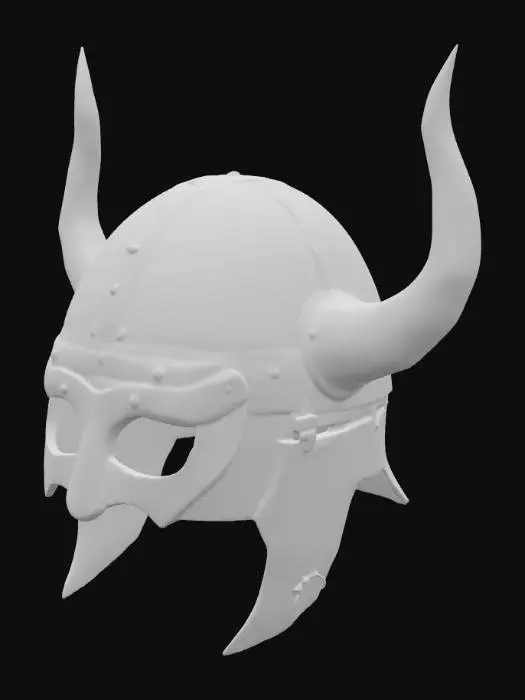 3D model for Viking Helmet Display