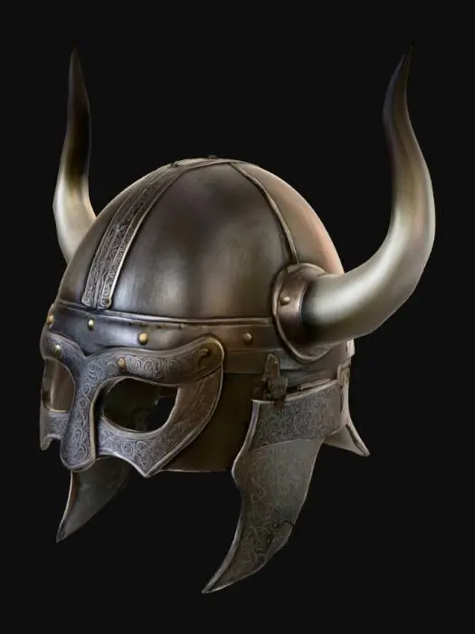 3D model for Viking Helmet Display