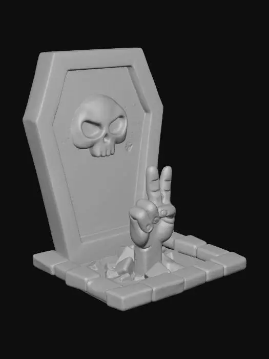3D model for Revival Peace Sign #Halloween2025#