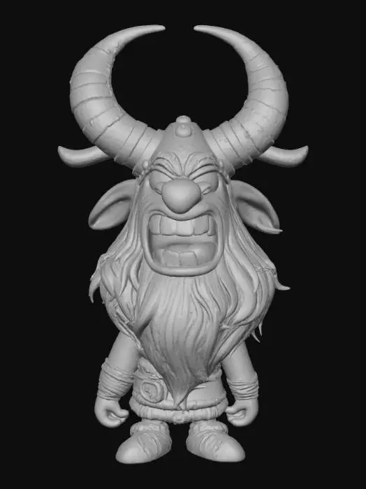 3D model for Viking Rage.