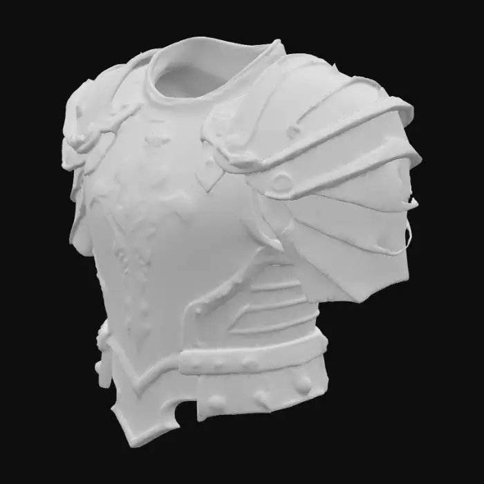 3D model for Ebon Shield Armor