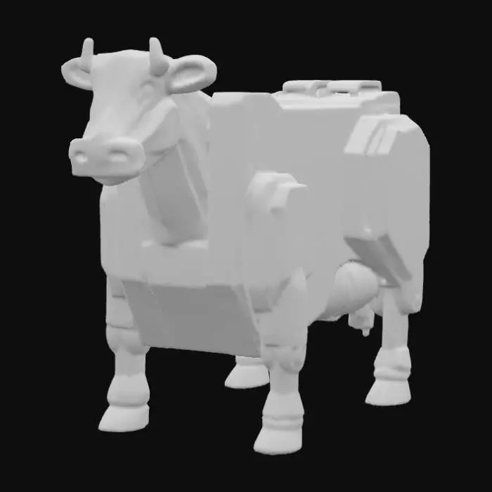 3D model for Robotic Bovine