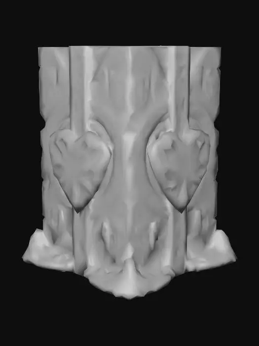 3D model for Dungeon Core Monolith