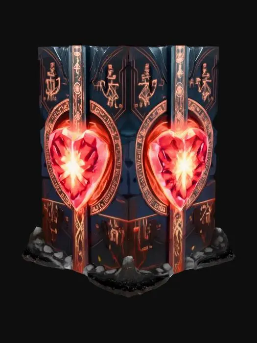 3D model for Dungeon Core Monolith