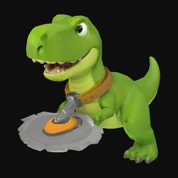 3D model for Dino Chop