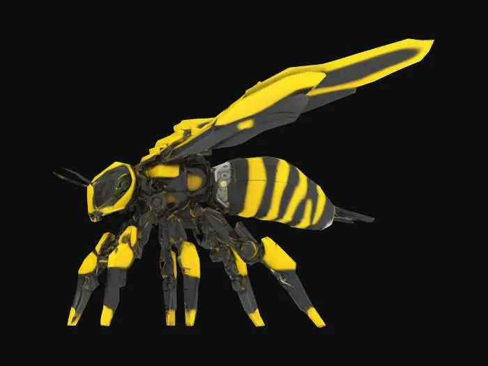 3D model for Cybernetic Bumblebee
