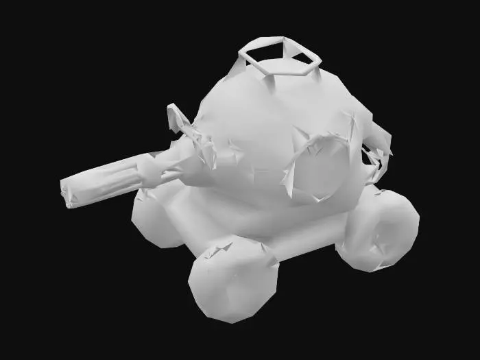 3D model for Rolling Turret