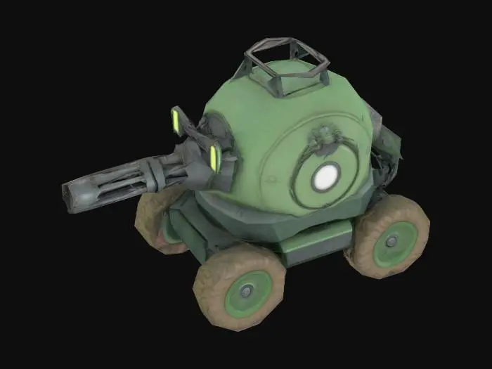 3D model for Rolling Turret