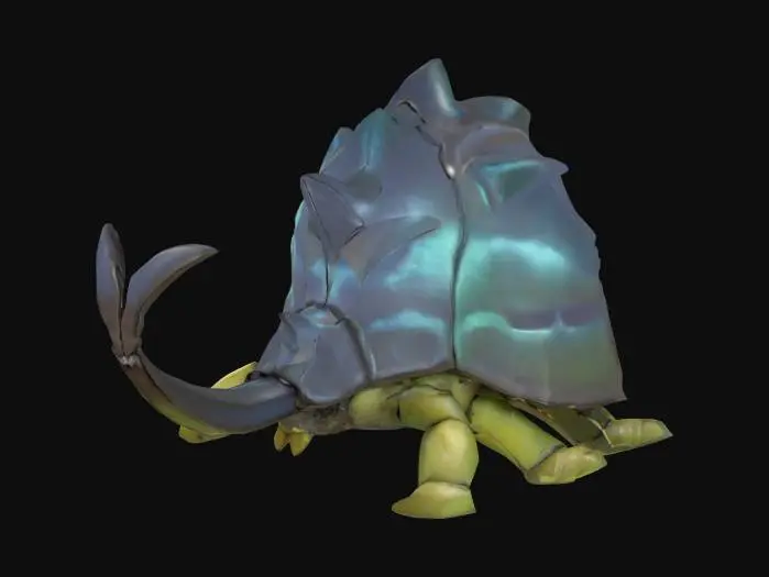 3D model for Rocky Shellwalker