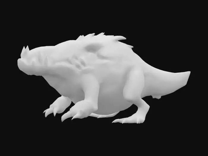 3D model for Crocoblitz