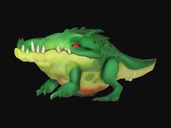 3D model for Crocoblitz