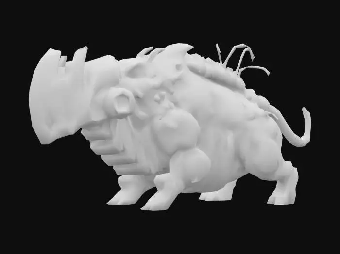 3D model for Mecha Hogbot