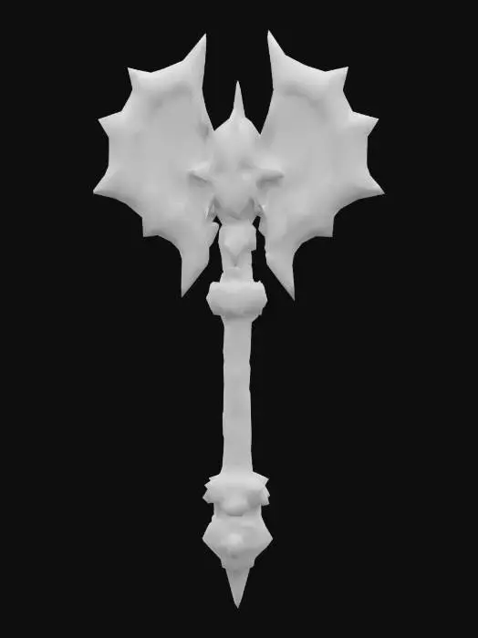 3D model for Skullbreaker Axe