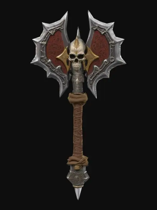 3D model for Skullbreaker Axe