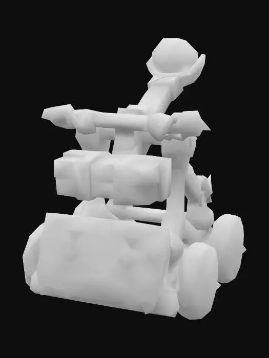 3D model for Stone Slinger