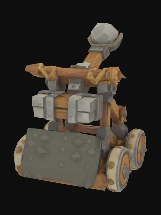 3D model for Stone Slinger