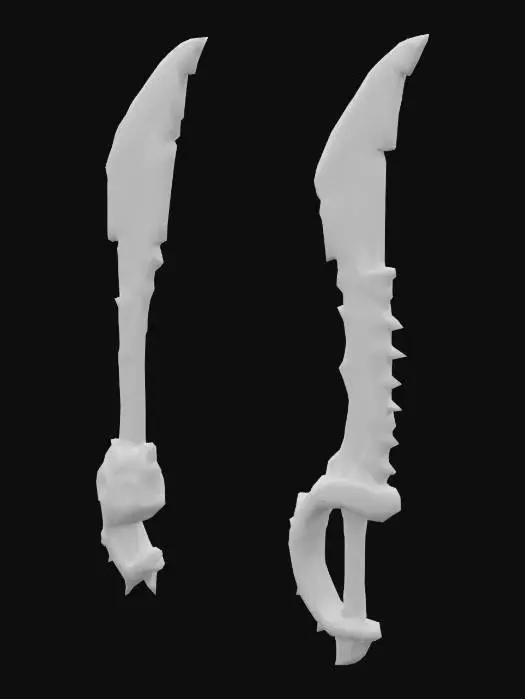 3D model for Necroblade
