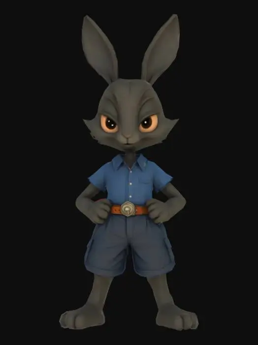 3D model for Warrior Elfling