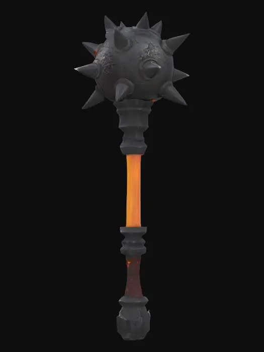 3D model for Inferno Mace