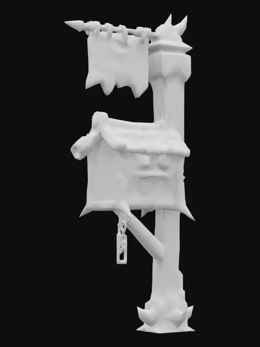 3D model for Ornate Mailbox Design