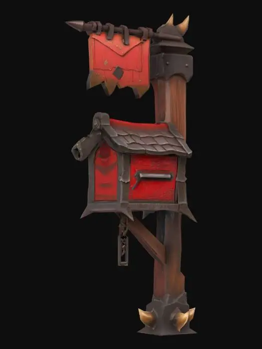 3D model for Ornate Mailbox Design