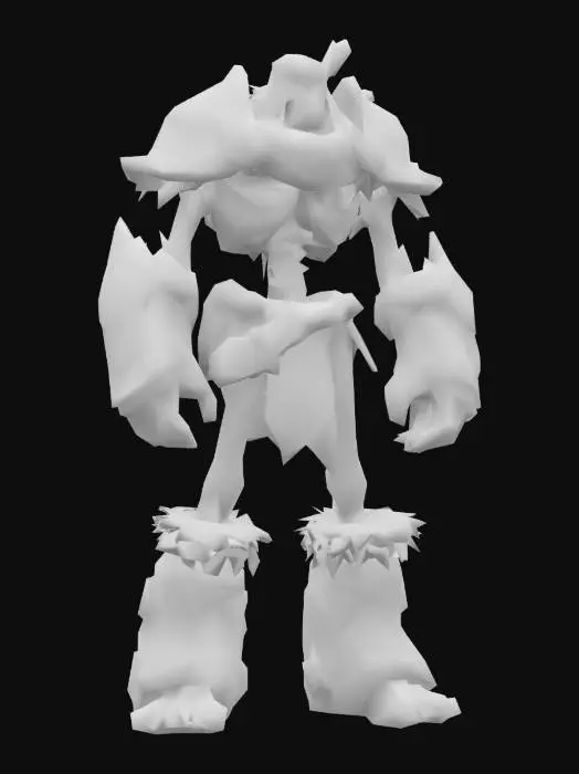 3D model for Locked Coffin