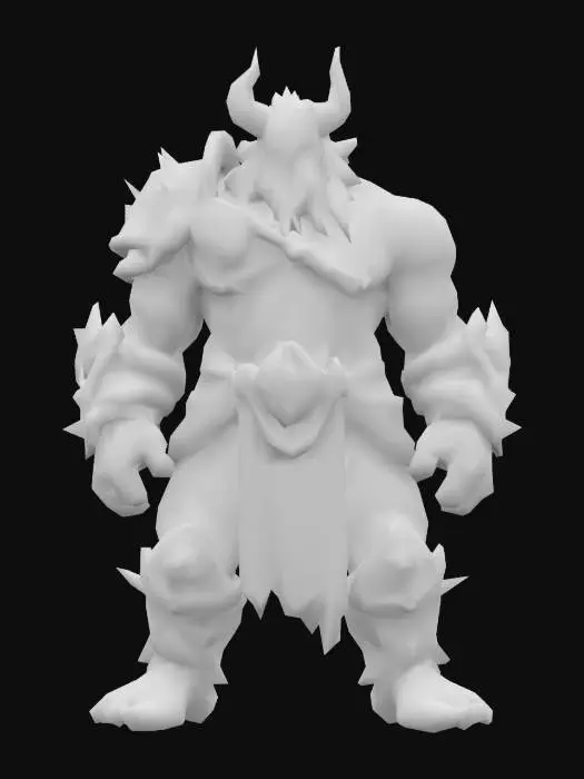 3D model for Titan Warrior