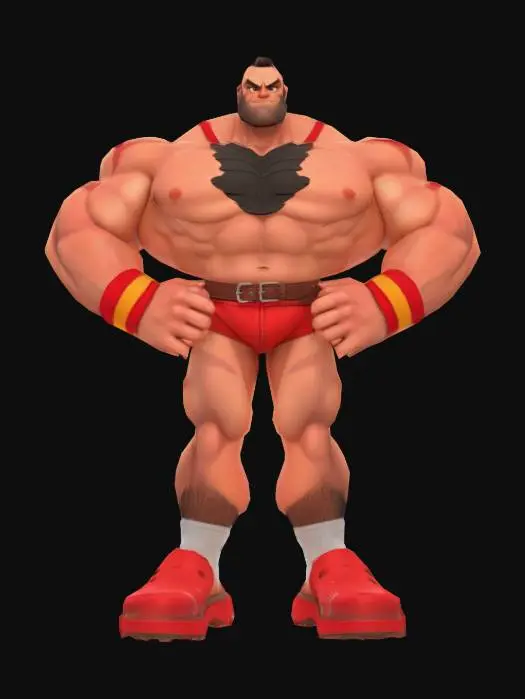 3D model for Strong Style Crocs