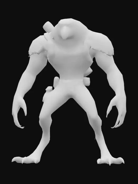 3D model for Eagle Warrior