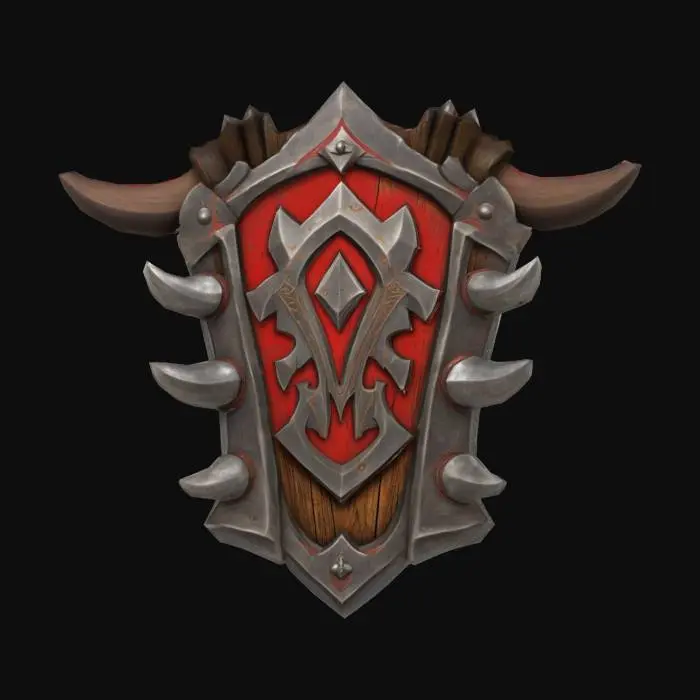 3D model for Horde Shield Design