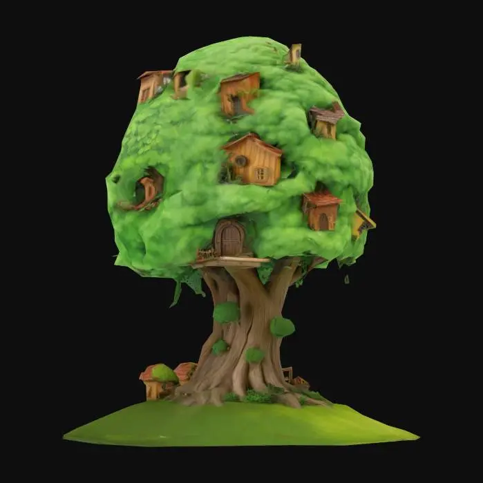 3D model for Treehouse Haven