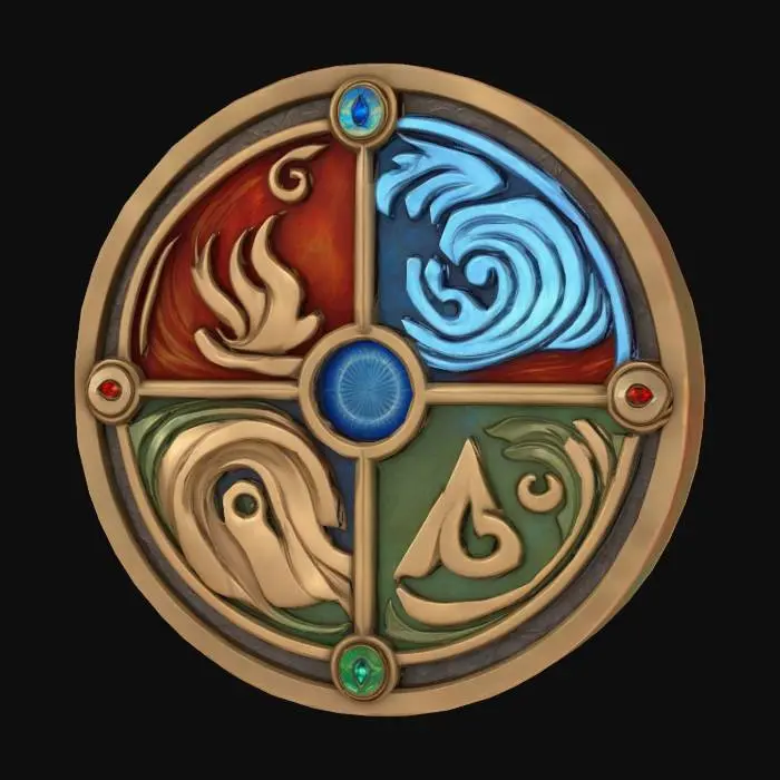 3D model for Elements Emblem, #emblem#